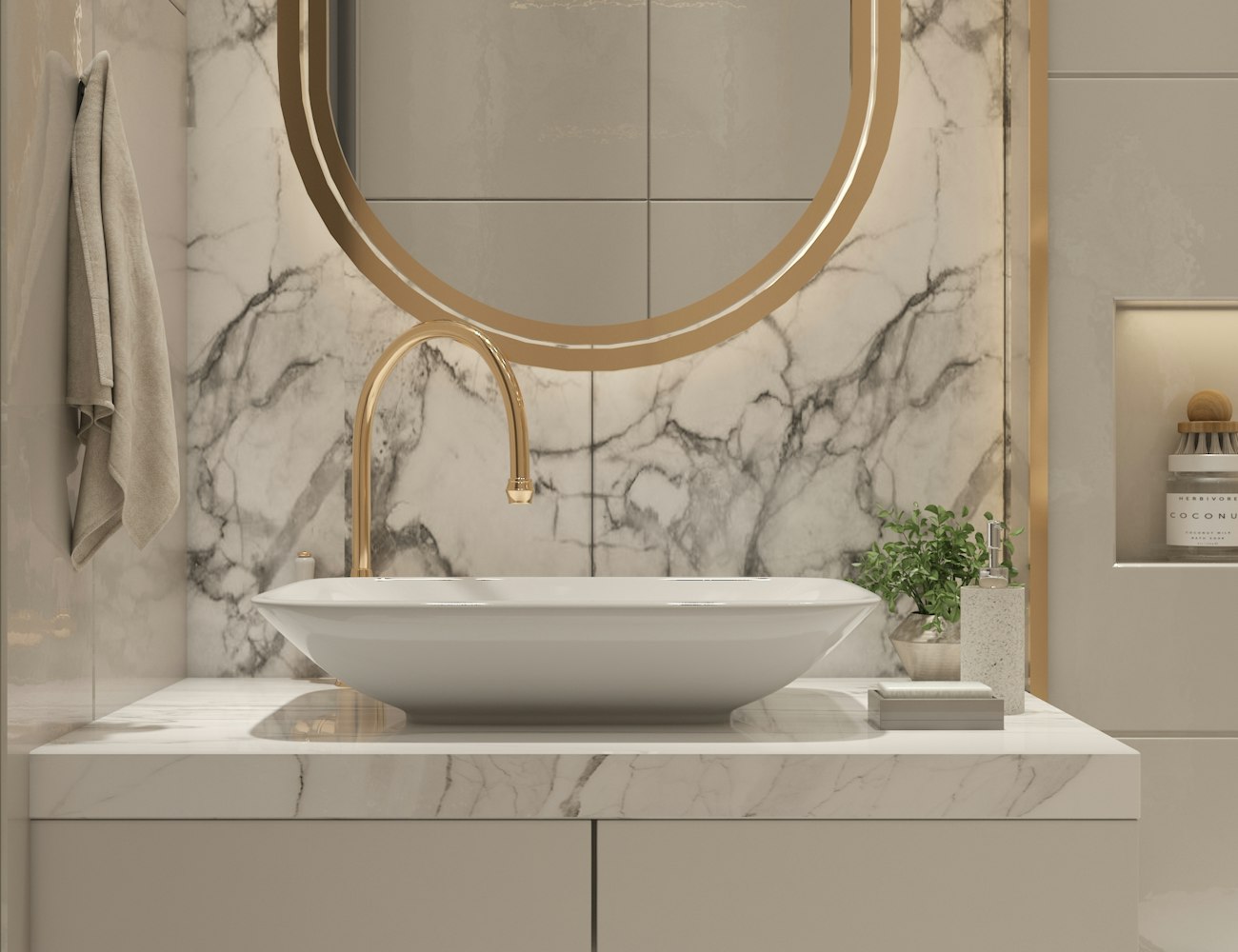 Salle de bains haut de gamme